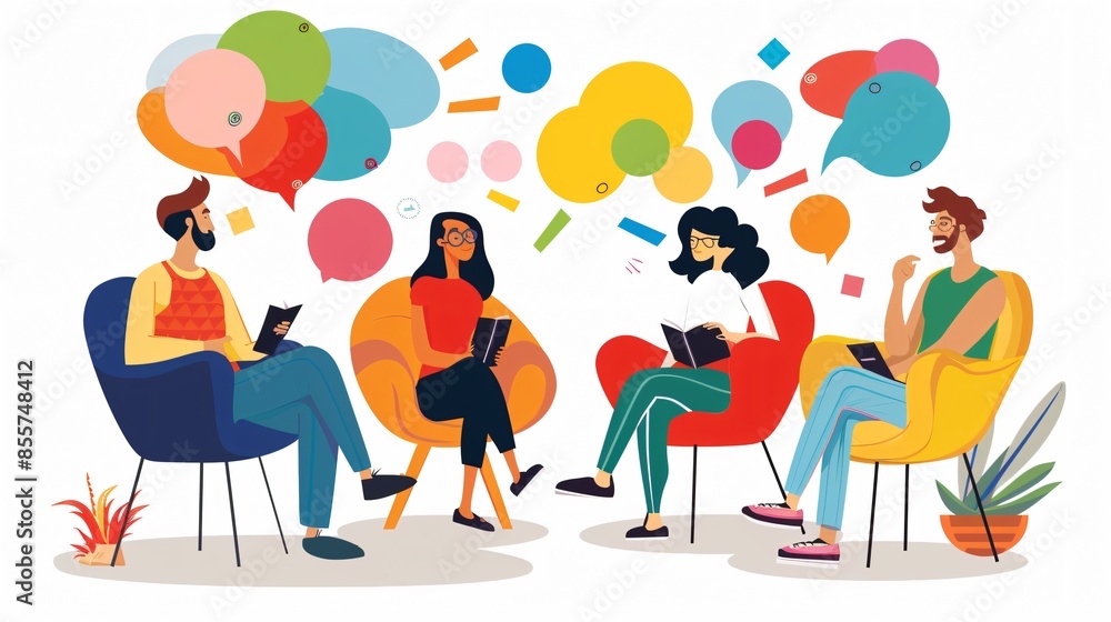 Four People And Their Thoughts