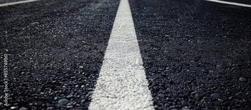 New asphalt texture with wh...