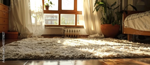 Bedroom interior with a sha...