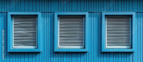 Window ventilation pattern ...