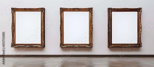 Three Ornate Picture Frames...