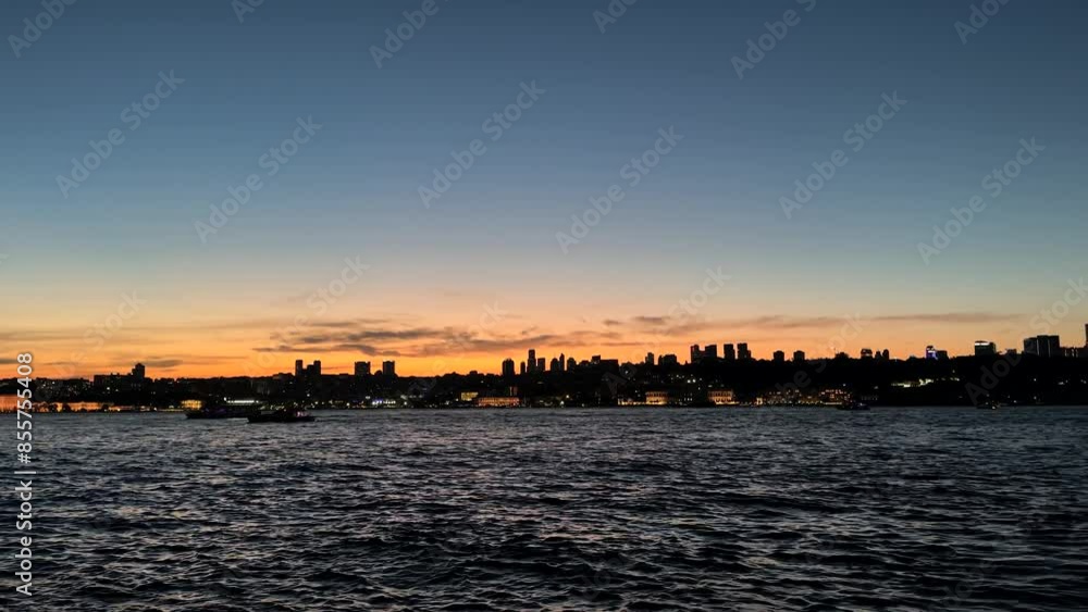 Sunset At City Landscape Sunset At City Landscape
