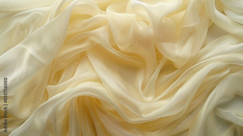 Fototapeta premium pure white cloth swirling background