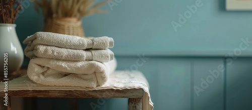 towels in bathroom. with co...