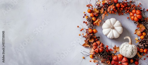 Autumn home decorations in ...