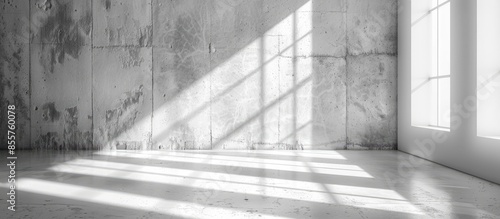 Abstract white empty interi...