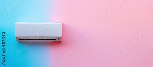 air conditioner pastel back...