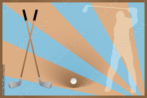 hand drawn illustration of a brush