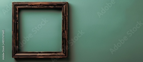 Dark brown natural wooden p...