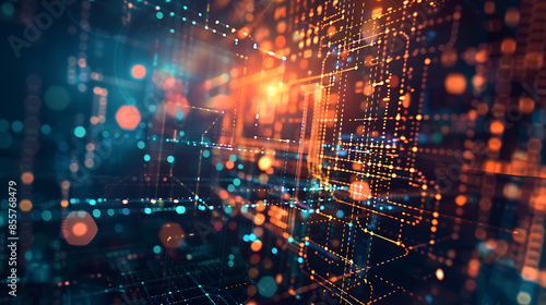 Wallpaper Mural technology background Torontodigital.ca