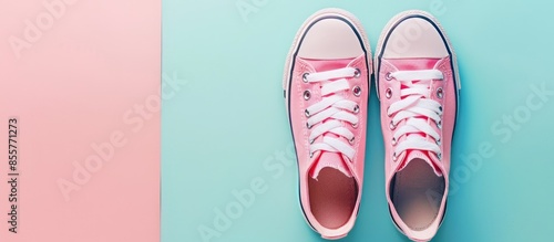 Girl shoes footwear Isolate...