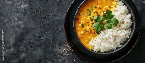 Cheese Rice & Dal. with cop...