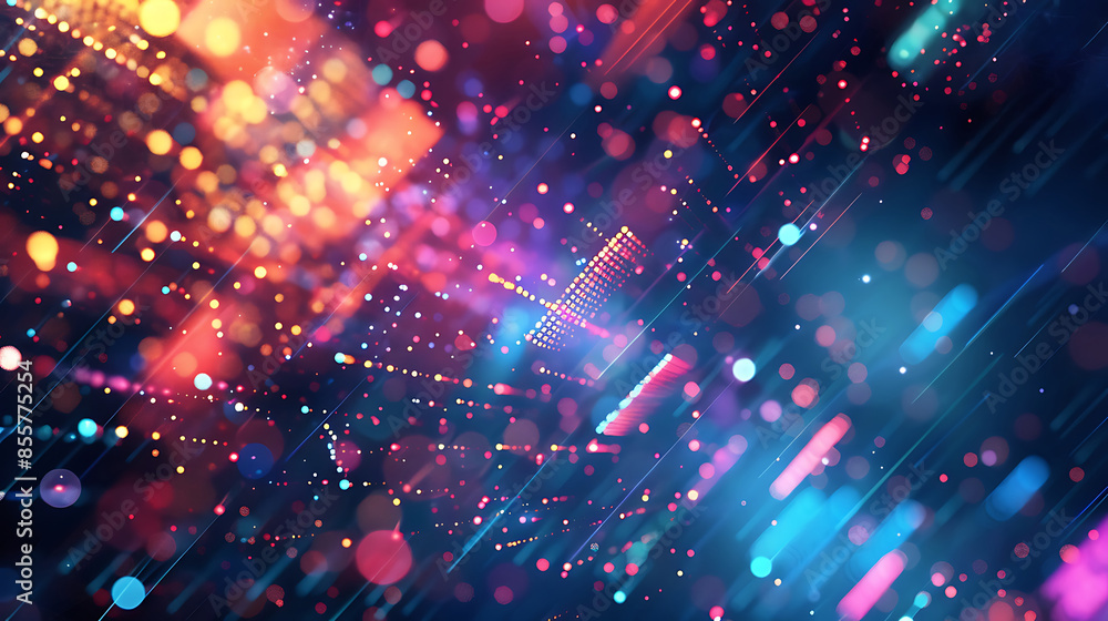 Obraz premium technology background