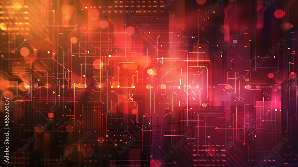 Fototapeta premium abstract technology background