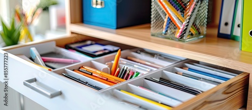 Different stationery in ope...