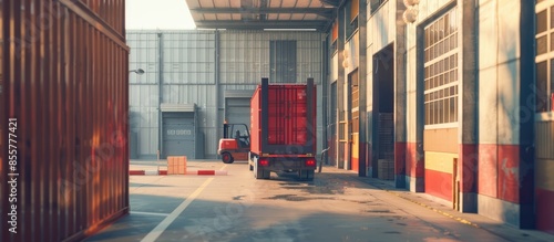 Electric Forklift Loading S...