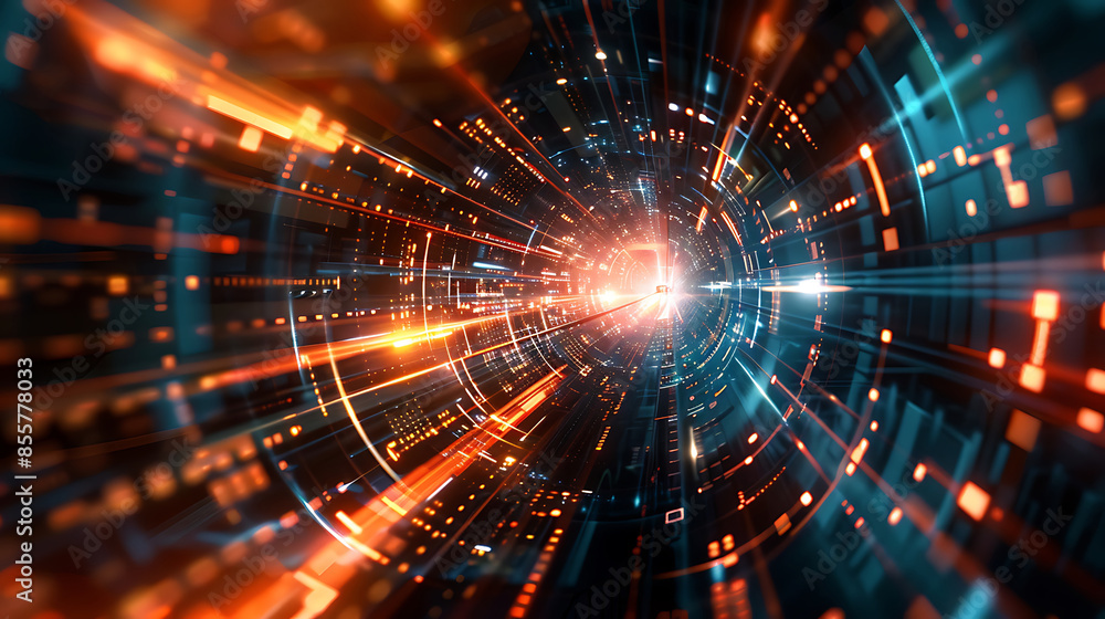 Obraz premium abstract technology background