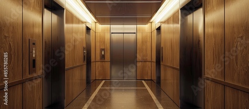 view from inside the elevat...
