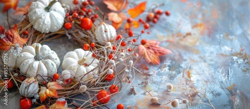 Autumn home decorations in ...