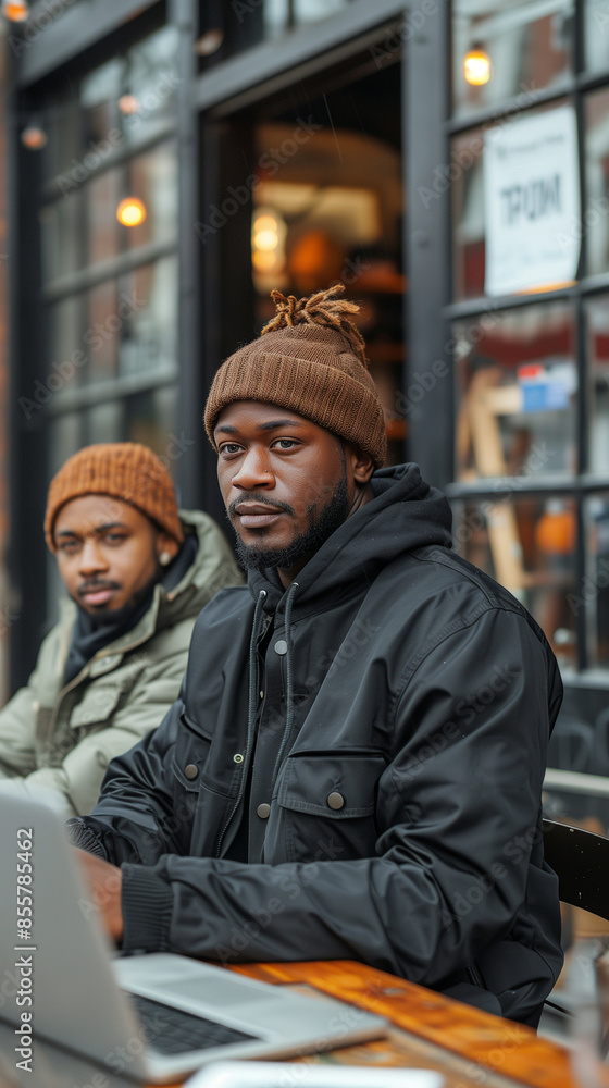 couple sitting in front of a bar couple sitting in front of a bar