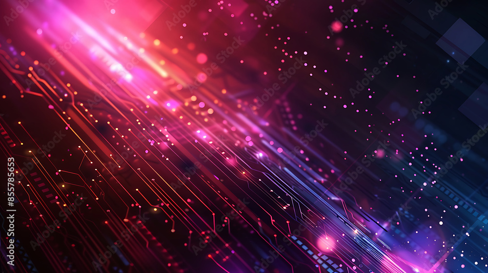 Fototapeta premium technology background