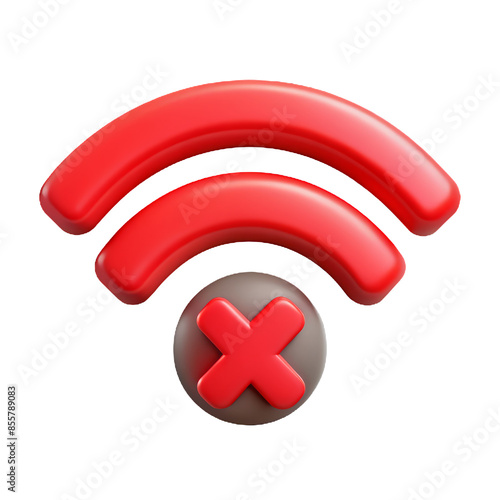 3d render no wireless connection, no service