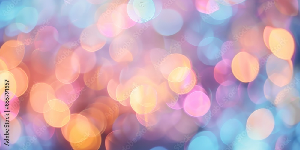 Abstract Blurred Background with Pastel Colors Abstract Blurred Background with Pastel Colors