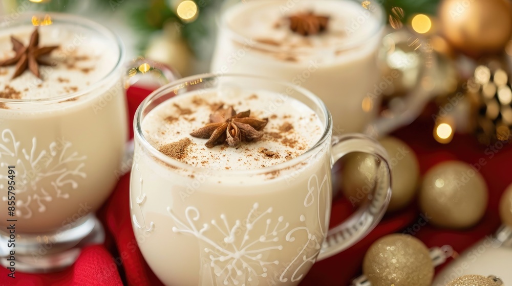 Spiced Homemade Eggnog for Christmas and Winter Celebrations Spiced Homemade Eggnog for Christmas and Winter Celebrations