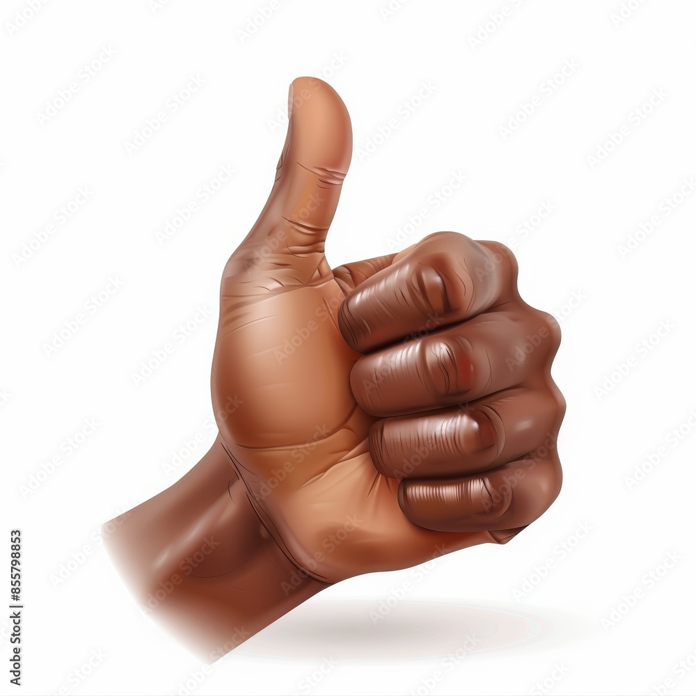 Symbol of help with an outstretched open palm on a white background, modern 3D Symbol of help with an outstretched open palm on a white background, modern 3D