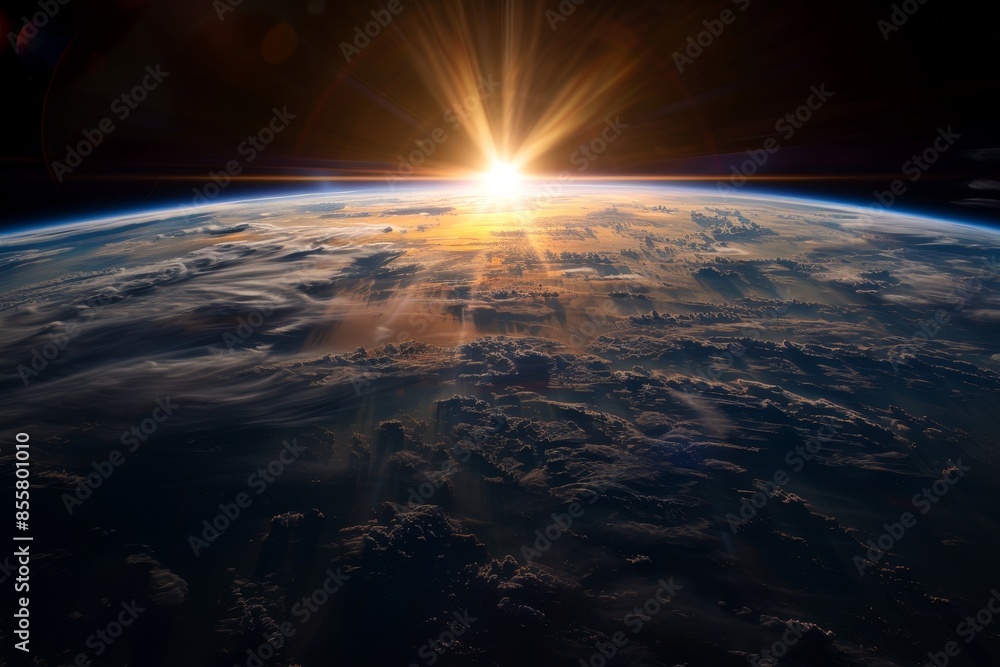 A real photo taken from 20 km above the ground of near space photography A real photo taken from 20 km above the ground of near space photography