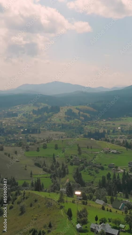 Fantastic view of mountain during summer Fantastic view of mountain during summer