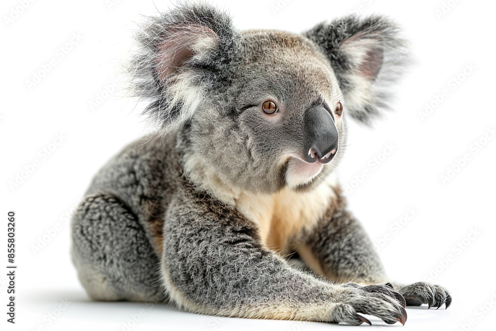 Kooala on white background Kooala on white background