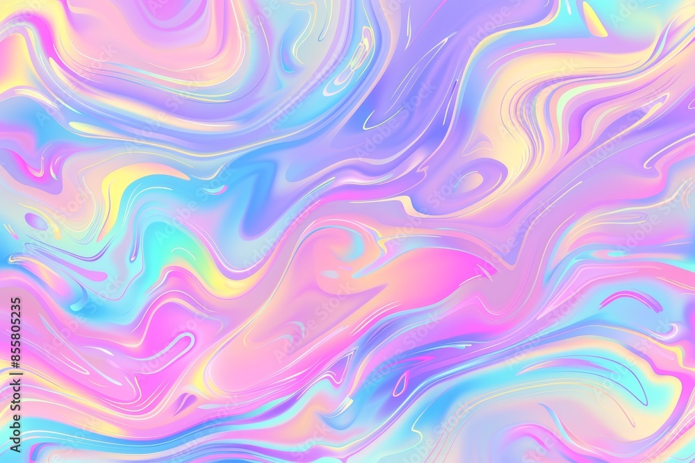 Vibrant pastel holographic texture background Vibrant pastel holographic texture background