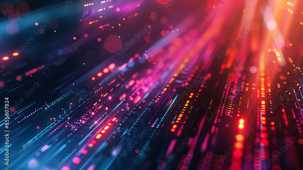 Fototapeta premium abstract technology background