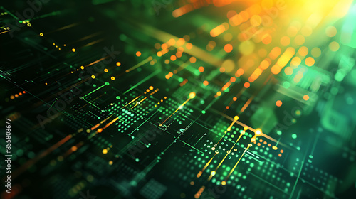 Wallpaper Mural abstract technology background Torontodigital.ca