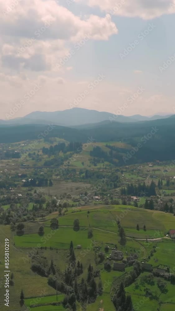Fantastic view of mountain during summer Fantastic view of mountain during summer