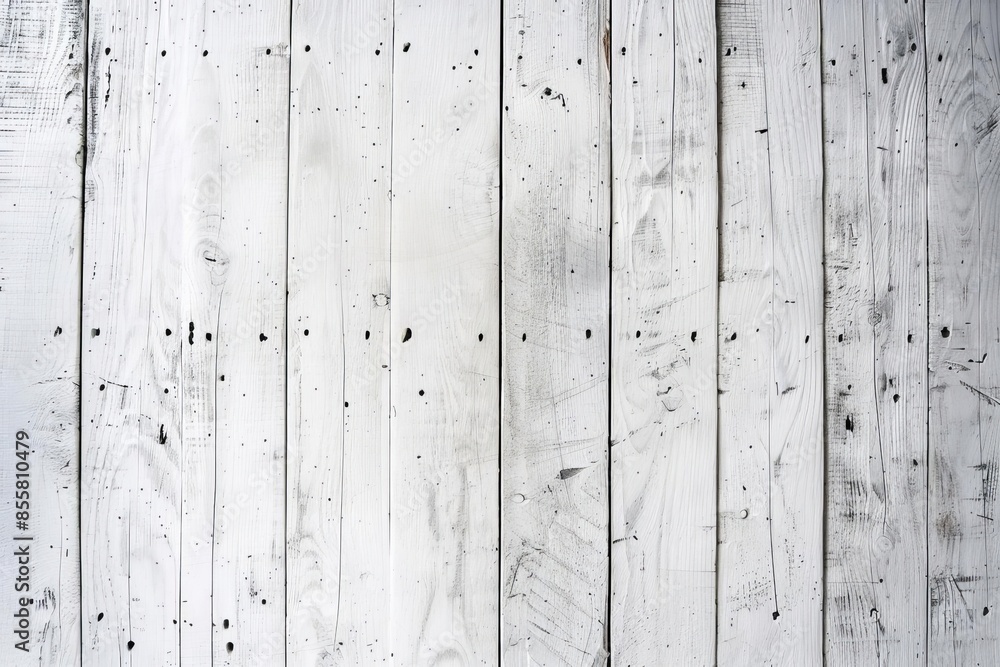 Whitewashed wood plank wall texture background. Whitewashed wood plank wall texture background.