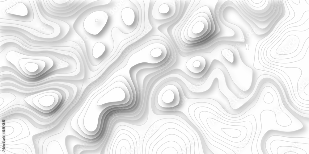 Vector geography landscape Topo contour map on white background, Topographic contour lines. Seamless pattern with lines Topographic map. Geographic mountain relief diagram line wave carve pattern. Vector geography landscape Topo contour map on white background, Topographic contour lines. Seamless pattern with lines Topographic map. Geographic mountain relief diagram line wave carve pattern.