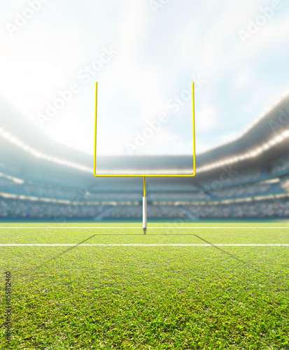 American Football Stadium Day