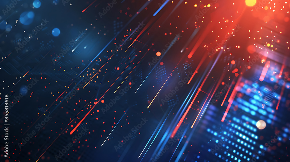 Obraz premium technology banner