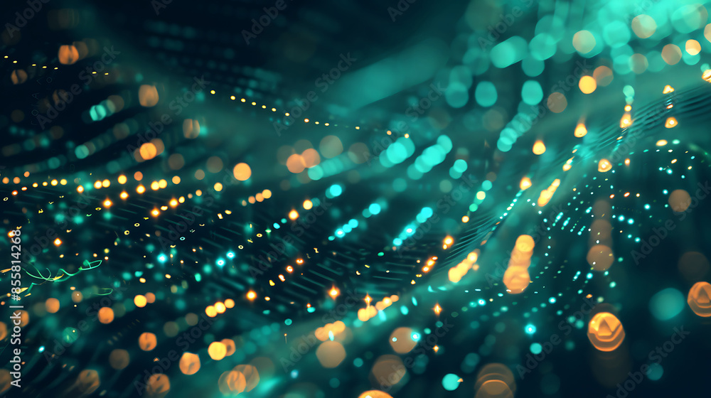 Obraz premium technology banner