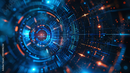 Wallpaper Mural technology background Torontodigital.ca