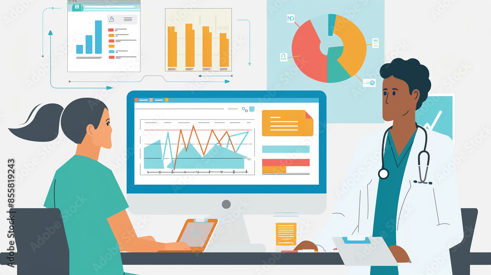 Data analytics tools help doctors analyze trends in patient outcomes and population health. Data analytics tools help doctors analyze trends in patient outcomes and population health.