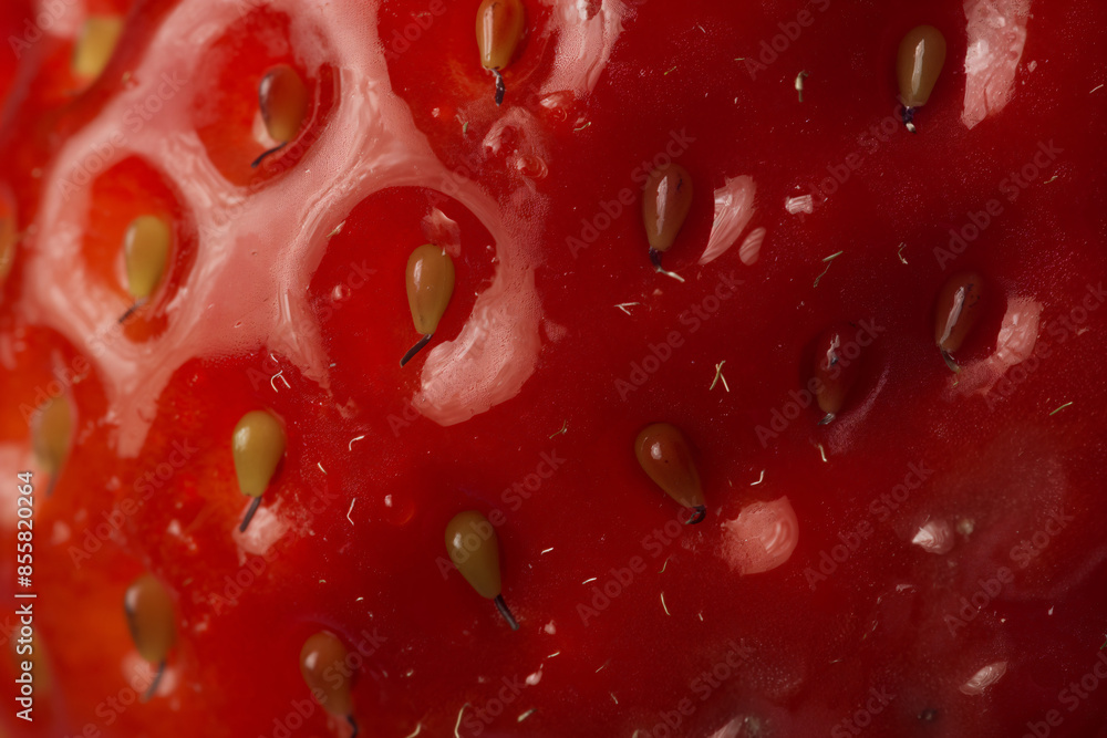 close up of strawberry close up of strawberry