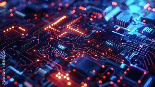 Wallpaper Mural technology background Torontodigital.ca