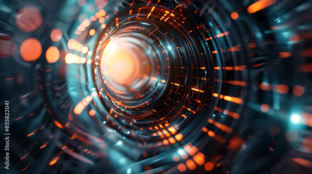 Obraz premium technology background