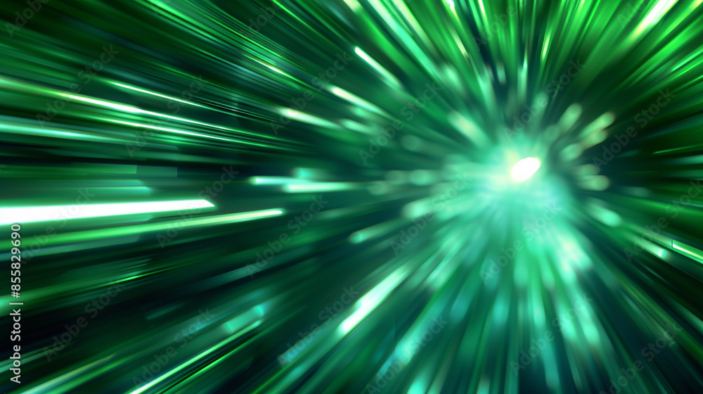 Dramatic radial speed lines in green, perfect for a mysterious comic book panel Dramatic radial speed lines in green, perfect for a mysterious comic book panel