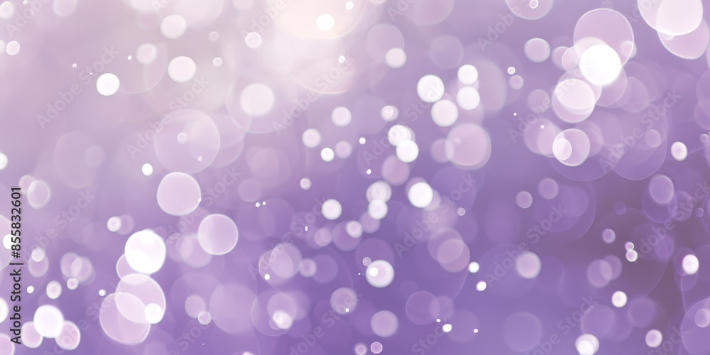 Purple Bokeh Background With White Circles Purple Bokeh Background With White Circles