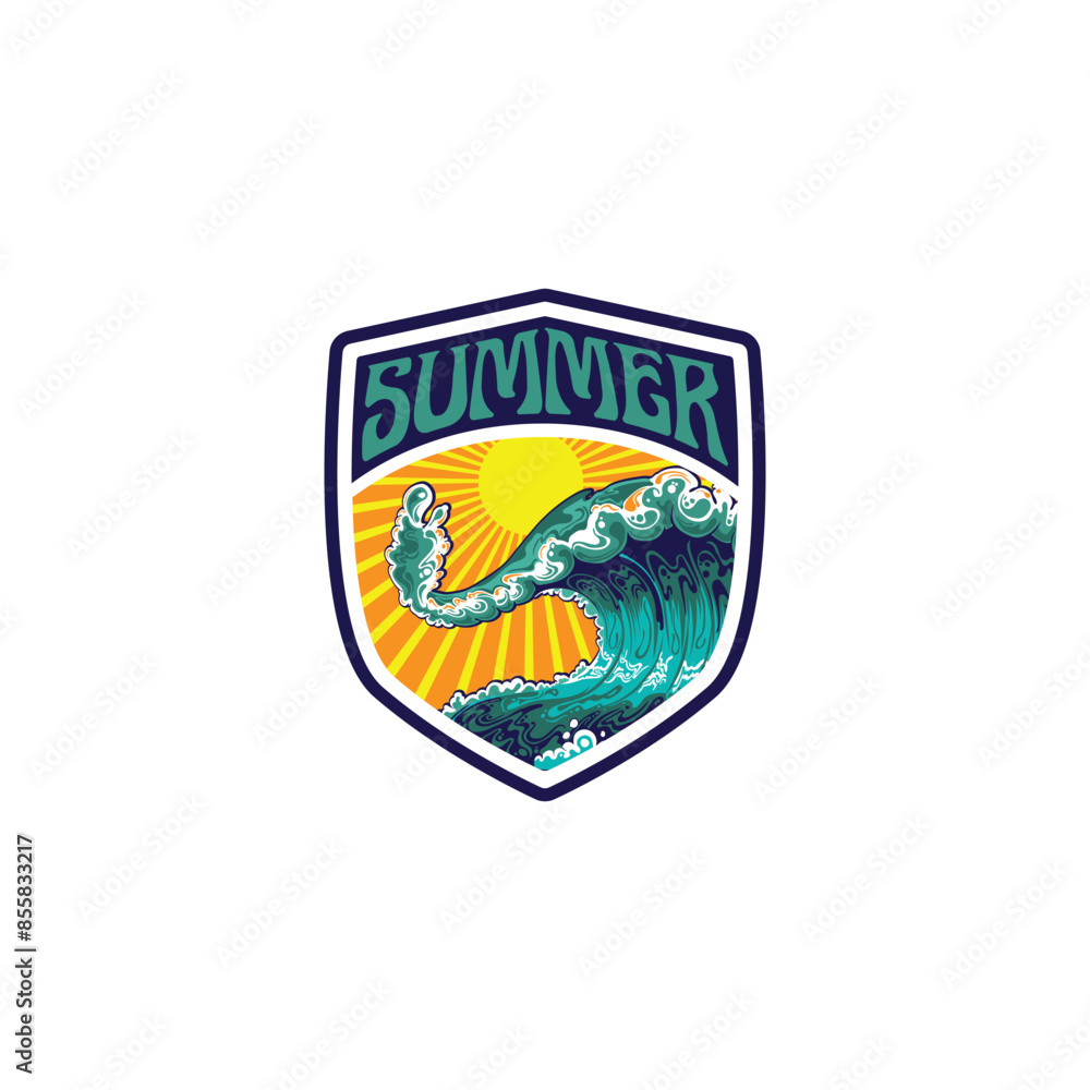 summer logo vector summer logo vector
