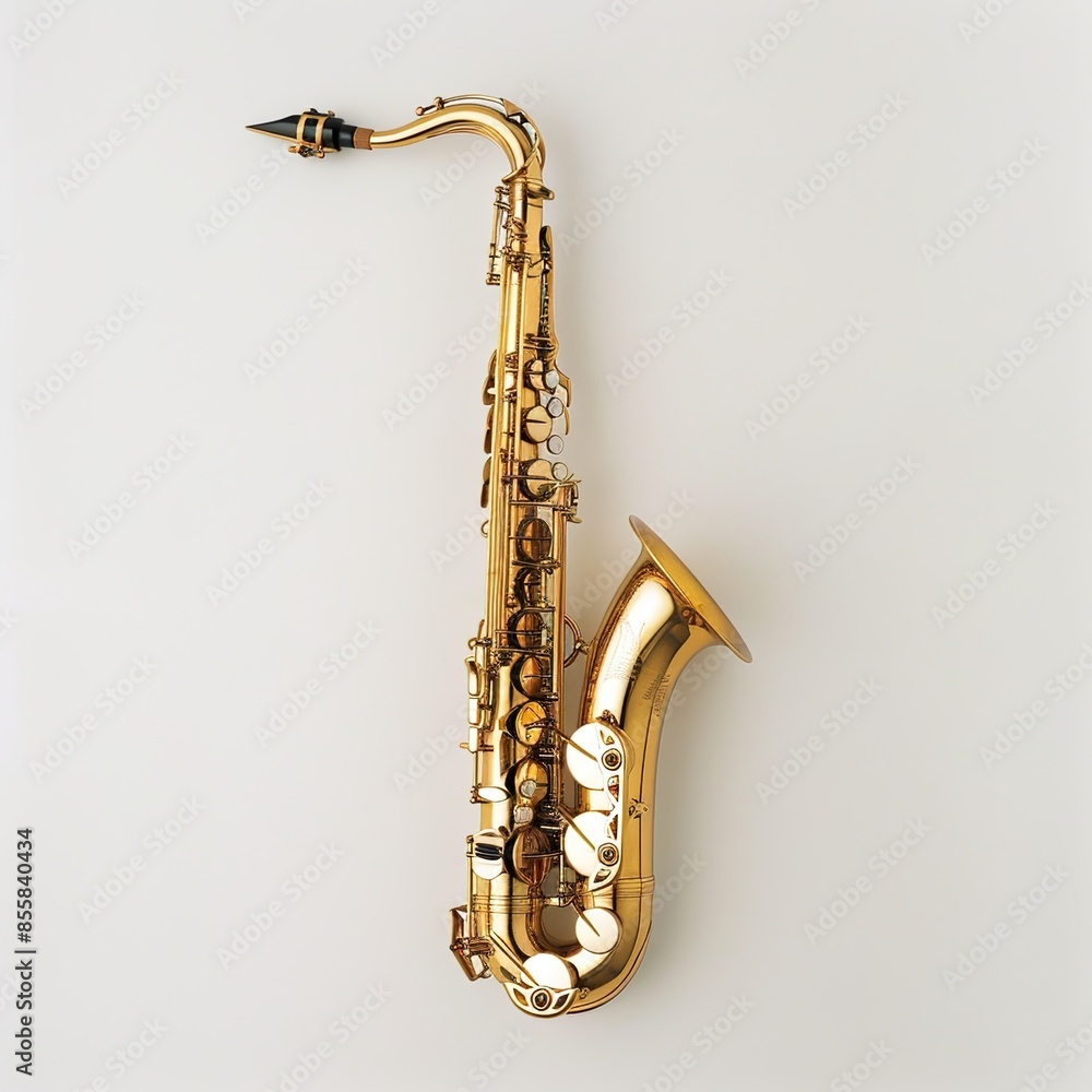 Obraz premium saxophone in white background